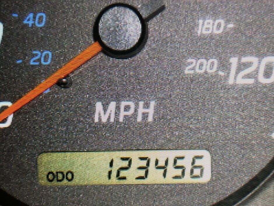 総走行距離　odoメーター