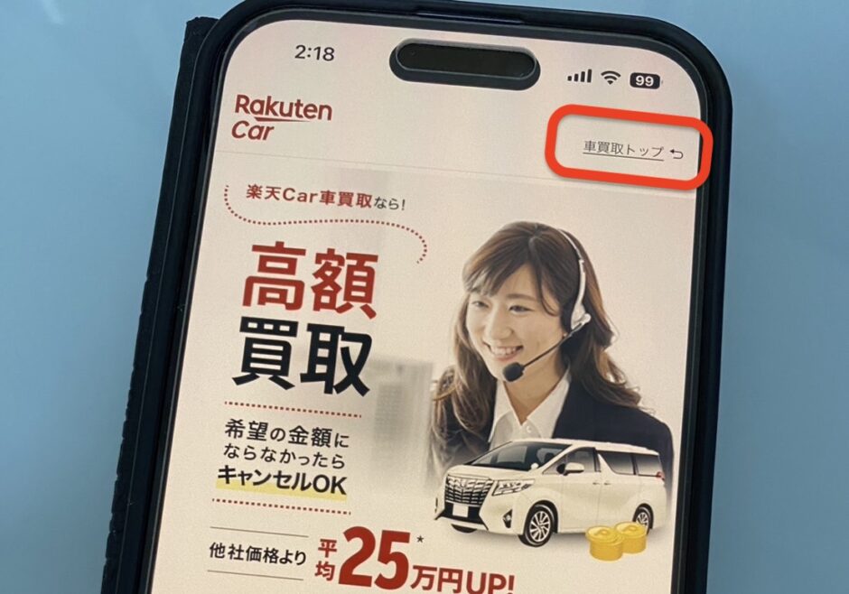 楽天カーオークション　個人情報なし　無料　シミュレーション