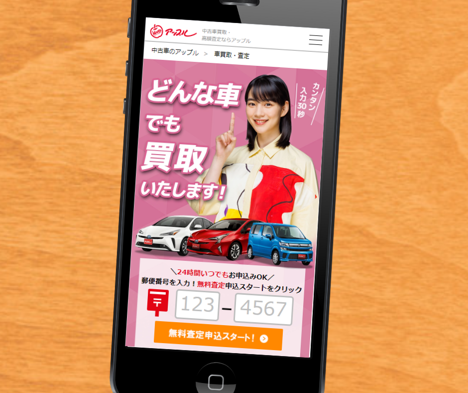 沖縄県　車買取　アップル