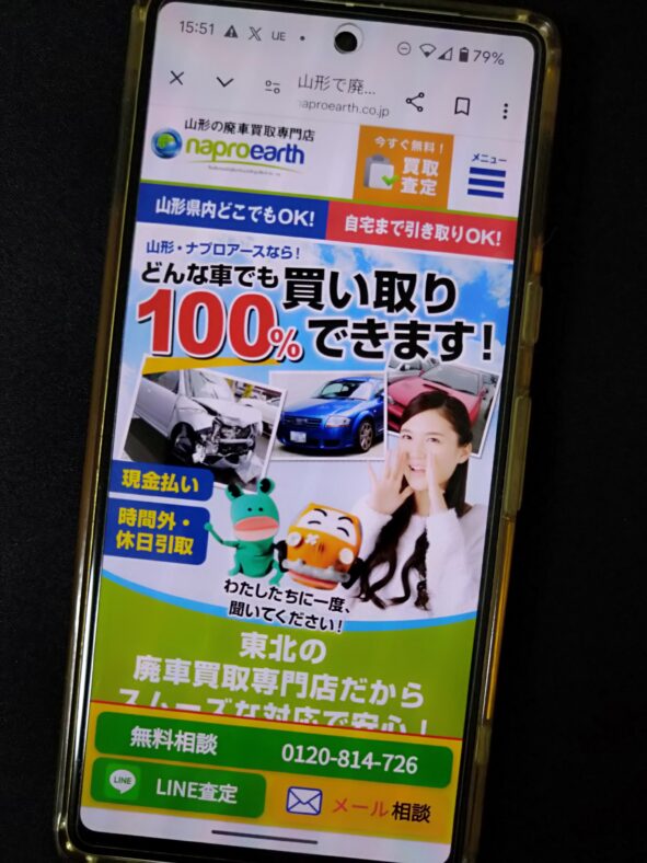 ナプロアース　公式サイト　山形県