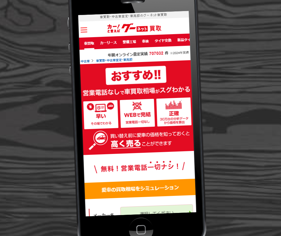 東京都　車買取　おすすめ　グーネット買取