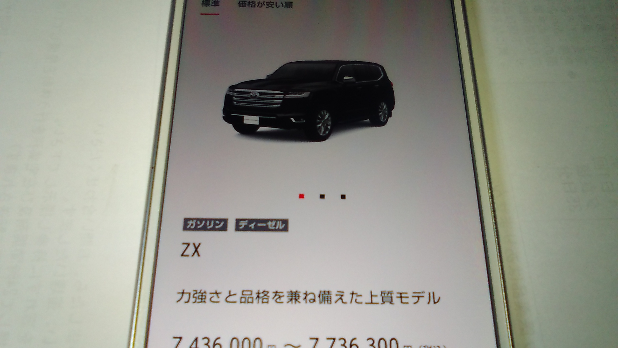 ランクル300　グレード　ZX