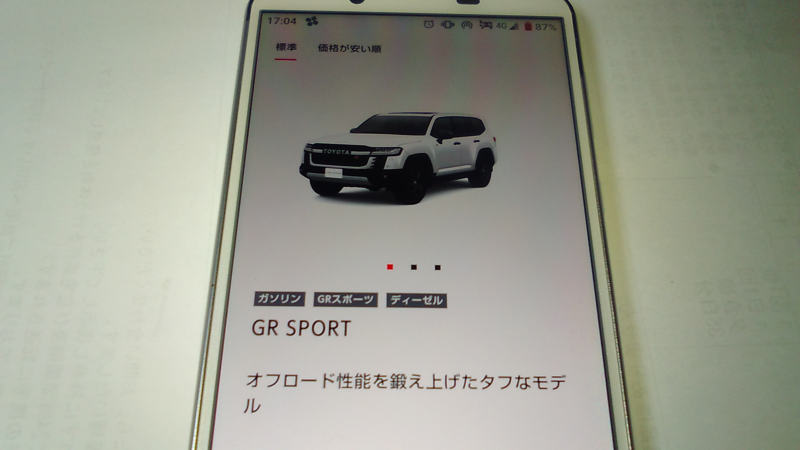 ランクル300　グレード　GR SPORT