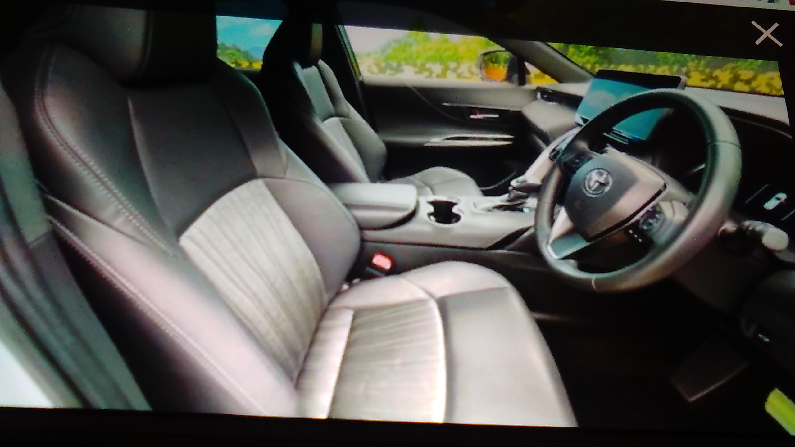 新型ハリアー　かっこよすぎ　Z　内装