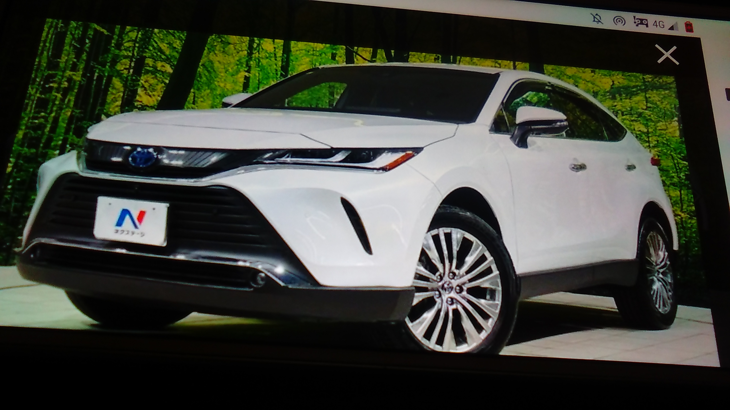 新型ハリアー　かっこよすぎ　G　外装