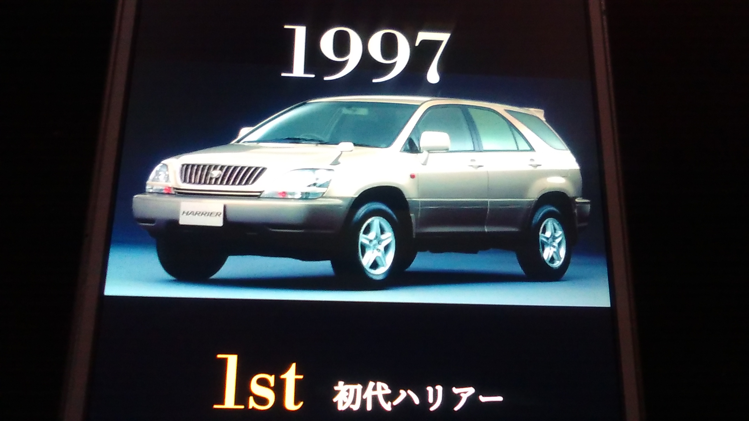 ハリアー　1代目　10系