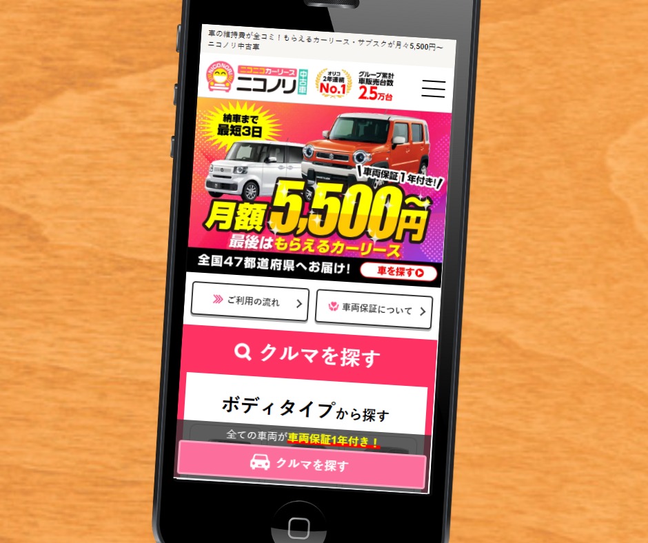 ニコノリ　評判　中古車