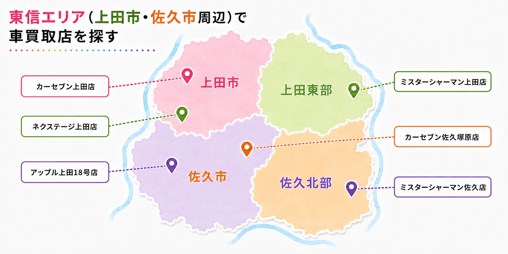 長野県 車買取 おすすめ 東信